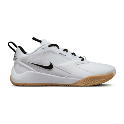 Afbeelding van Nike Performance ZOOM Hyperace 3 Unisex Volleybalschoenen, Maat: 42, White/black/photon dust Textiel/ synthetisch
