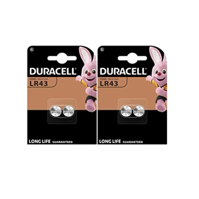 Afbeelding van 20 Stuks (10 Blisters a 2St) Duracell G12 / LR43 186 batterij