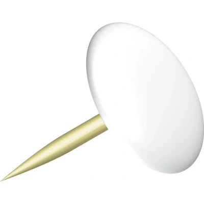 Afbeelding van Alco Al 151 10 Punaises Sun 9,5Mm Messing Doos A 100 Stuks Wit