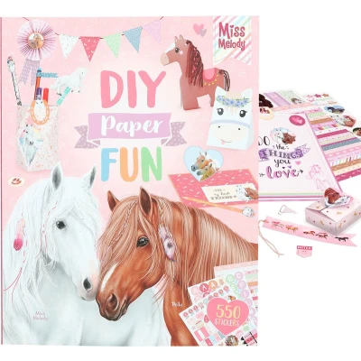 Afbeelding van Depesche Miss Melody DIY Paper Fun Book