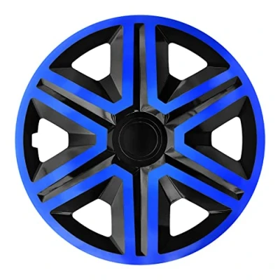 Afbeelding van NRM Wieldoppen 14&quot; Baluw &amp; Zwart set van 4 stuks