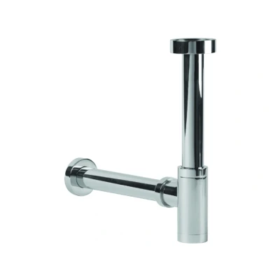 Afbeelding van Design Fonteinsifon Clou Mini Suk Chroom (Speciaal voor fonteintjes)