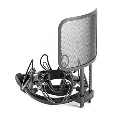 Afbeelding van Fame Audio SM33B Microphone shock mount (Black) Microfoon spinnen en