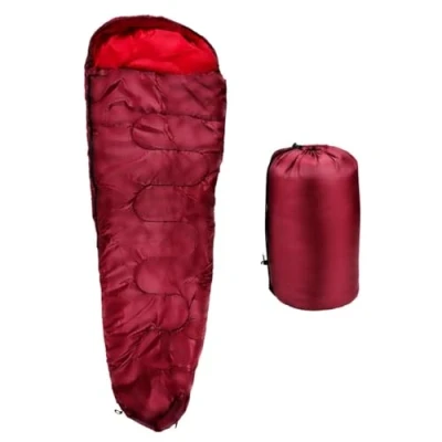 Afbeelding van Camp Active Mummy Slaapzak Zomerslaapzak voor 5C tot 10C 210 x 80 cm Rood