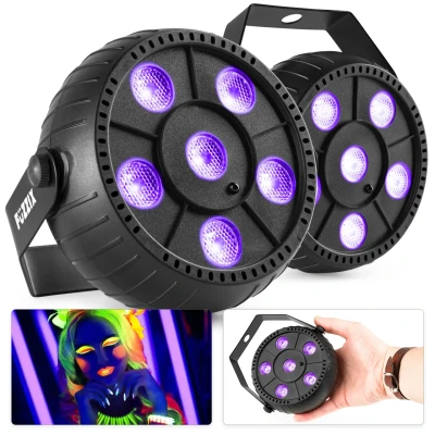 Afbeelding van BeamZ PLP14 LED blacklight met ingebouwde accu 6x 1W LED&#039;s 2