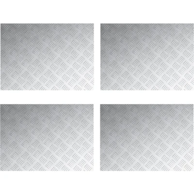 Afbeelding van vidaXL Grijs Rubber 70 x 50 0.2 cm Antislip Trap Treden