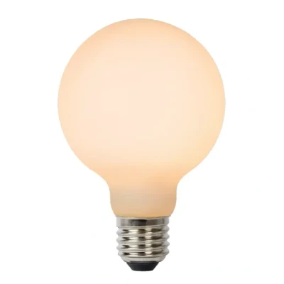 Afbeelding van G80 Filament lamp Ø 8 cm LED Dimb. E27 1x8W 2700K 3 StepDim Opaal