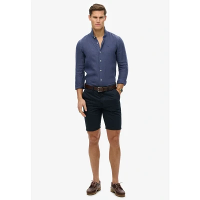 Afbeelding van Superdry Vacation Overhemd, Heren, Maat: Medium, Mariner navy