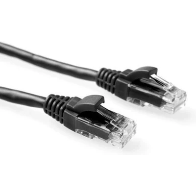 Afbeelding van ACT IK5900 U/UTP CAT5E Patchkabel Component Level Zwart 50 cm