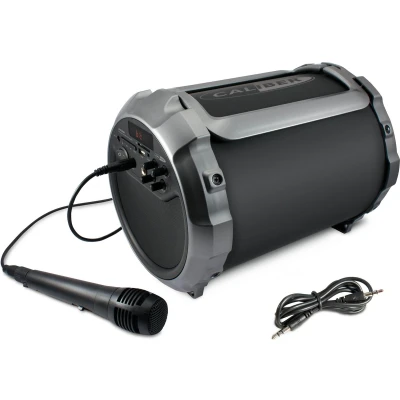 Afbeelding van Caliber Bluetooth Speaker Partybox met Accu Complete Karaoke Set Microfoon en Echo (HPG512BT)