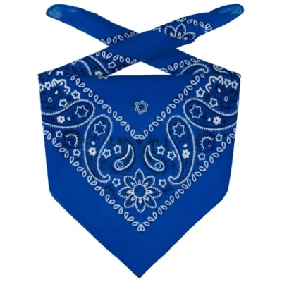Afbeelding van Lipodo Bandana sjaal Dames/Heren/Kinderen hoofddoek van 100% katoen multifunctionele in één maat (55 x 55 cm) verschillende kleuren draagmogelijkheden One Size