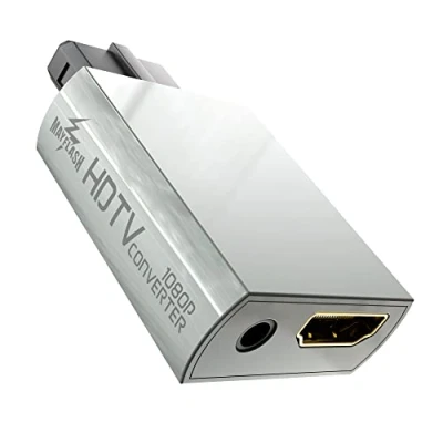 Afbeelding van Mayflash N64 naar HDMI adapter Gamecube SNES SFC converter 1080p voor Full HD met 3,5 mm audio aansluiting, uitgang