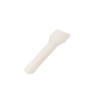 Afbeelding van Papieren Kartonnen IJslepel 94mm Wit