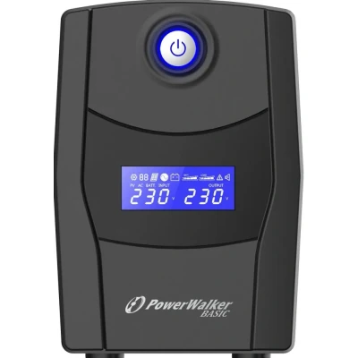 Afbeelding van PowerWalker VI 1000 STL UPS 2 AC uitgang(en) Line Interactive VA 600 W