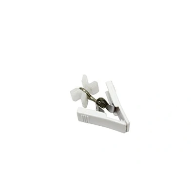 Afbeelding van GARDINIA X runner met klem, 20 stuks, draaibare kop, kunststof, wit