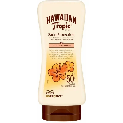 Afbeelding van 6x Hawaiian Tropic Zonnebrand Lotion Hydratation SPF 50 180 ml