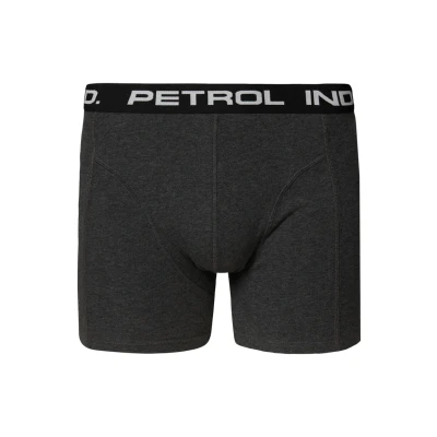 Afbeelding van Petrol Industries Heren Boxershort Logo Effen Zwart Maat S