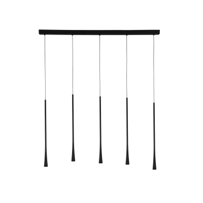 Afbeelding van Nova Luce, Hanglamp, GOCCIO LED hanglamp goud 38W warm wit 110x4,5x160cm 9504001