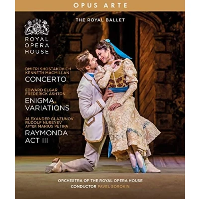 Afbeelding van The Royal Ballet Pavel Sorokin Concerto/Enigma Variations (Blu ray)