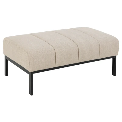 Afbeelding van Hjem Interiors Caix Ottoman Beige