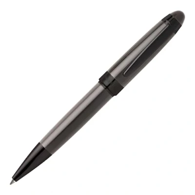 Afbeelding van HUGO BOSS balpen ICON grijs. Hoogwaardige en elegante met M roller.
