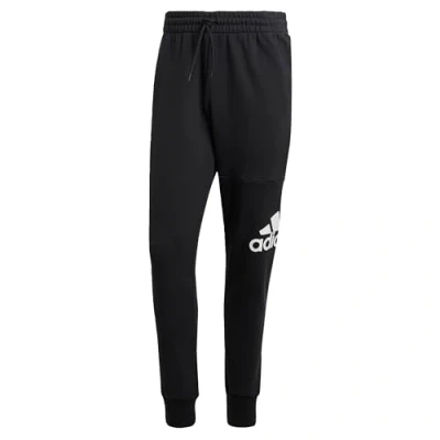 Afbeelding van adidas Heren Essentials French Terry Tapered Manchet Logo Broek