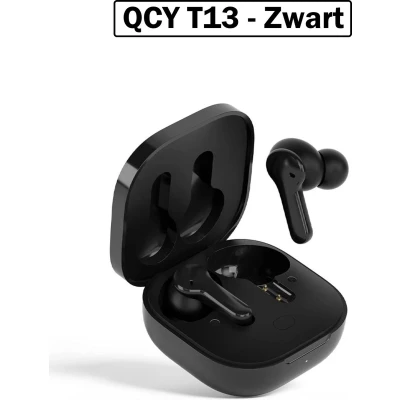 Afbeelding van QCY T13 Zwart In ear Draadloze Oortjes Bluetooth V5.1