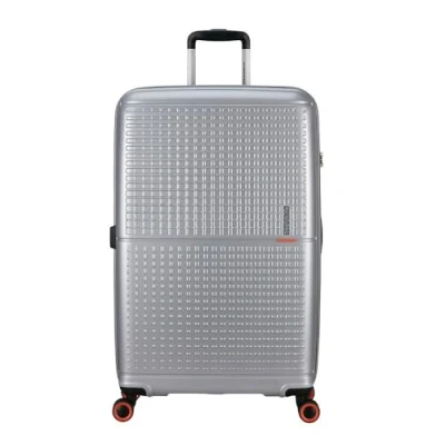 Afbeelding van American Tourister Geopop Trolley 55 20 Trolley, Maat: Large, Metallic silver