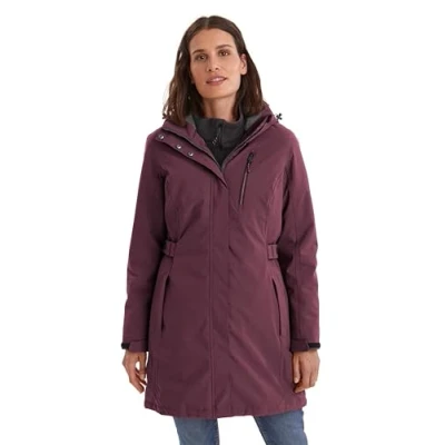 Afbeelding van Killtec outdoor parka KOW 165 donkerpaars