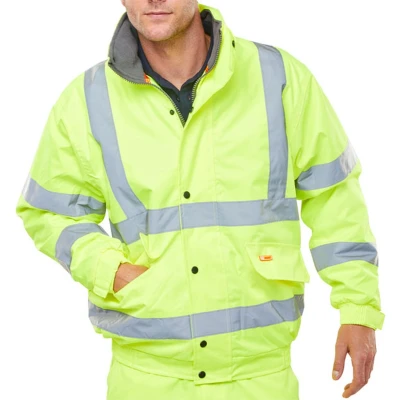 Afbeelding van Beeswift Fleece Jack Geel Maat S