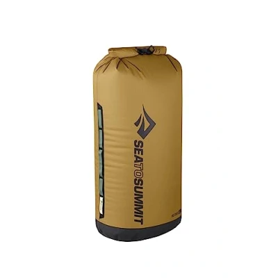 Afbeelding van Sea to Summit Big River Dry Bag, zware droge opslag, Goud Bruin, One Size, 65 Liter