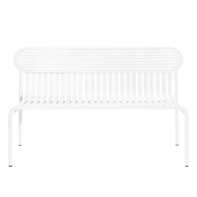Afbeelding van Petite Friture Week end Tuinbank Met Rugleuning Wit