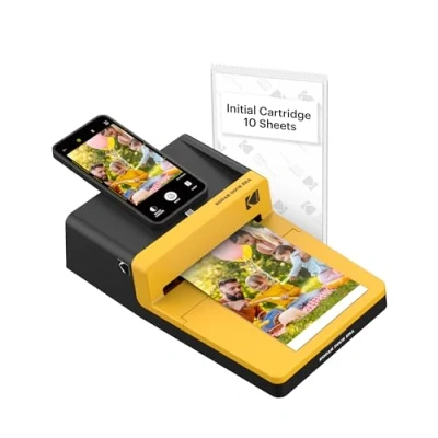 Afbeelding van KODAK Dock ERA 4PASS mobiele fotoprinter (10 x 15 cm) + 10 vellen