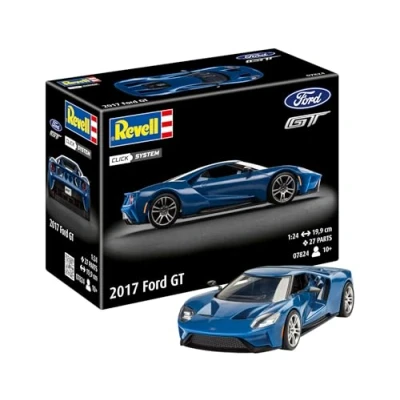 Afbeelding van 1:24 Revell 07824 Ford GT 2017 Car Easy Click Plastic Modelbouwpakket