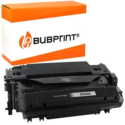 Afbeelding van Bubprint Toner compatibel als vervanging voor HP 55X CE255X Laserjet P3010 P3011 P3015 P3015DN P3015N P3015X Pro MFP M521dn M521dw Enterprise 500 M525 M525dn M525c zwart