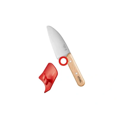 Afbeelding van Opinel Keuken Mes &amp; vingersbeschermer Petit Chef