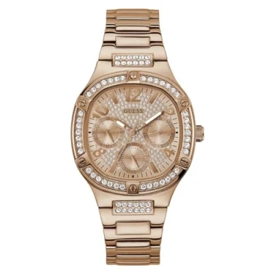 Afbeelding van Guess Duchess Horloge Rose goldcoloured, Dames, Maat: One Size, gold coloured