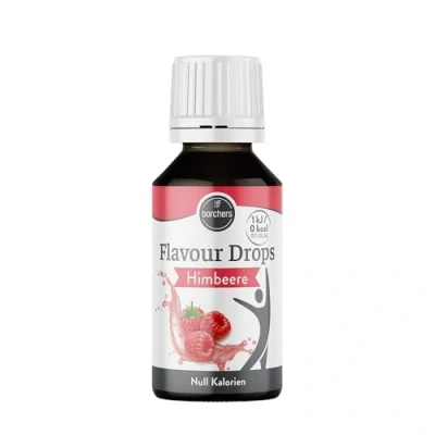 Afbeelding van Borchers Flavour Drops Framboos 0 calorieën, zoetstof, voor koken en bakken, drankjes, Smaakdruppels 30 ml