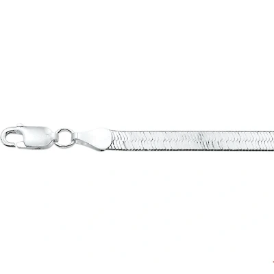 Afbeelding van Zilveren Collier plat 4 1002429 42 cm