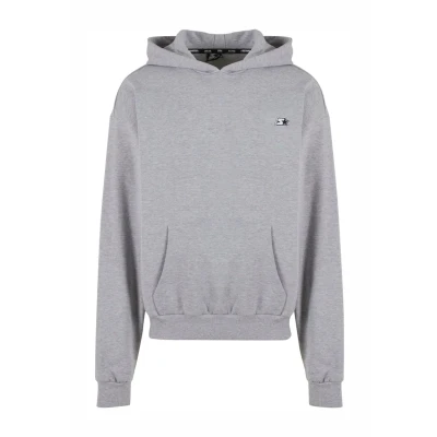 Afbeelding van Starter Black Label Heren Essential oversized hoodie capuchontrui, HEATHERGREY, M