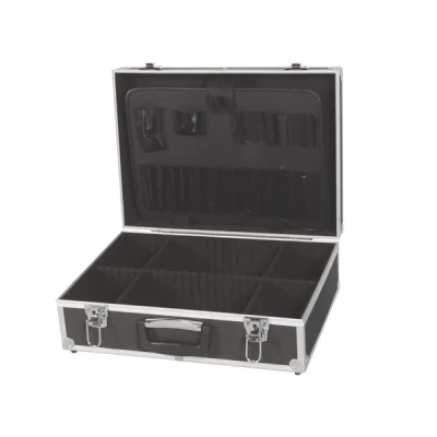 Afbeelding van Gereedschapskoffer met aluminium frame 455 x 330 152 mm zwart Velleman