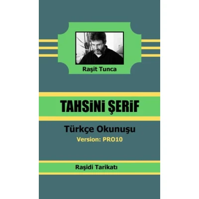 Afbeelding van Raşidi Tahsini Şerifi PRO10 Türkçe Okunuşu: Okunuşu