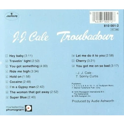 Afbeelding van J.J. Cale Troubadour (CD)