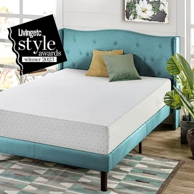 Afbeelding van Zinus matras 180 x 200 cm, hardheidsgraad H3 H4, hoogte 25 Öko Tex gecertificeerd, Green Team van traagschuim