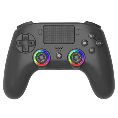 Afbeelding van Subsonic Draadloze Controller voor PS5 met programmeerbare peddels en LED&#039;s, tril aanraakfunctie Zwart