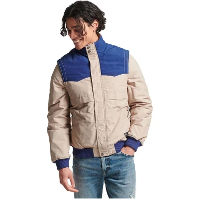 Afbeelding van SUPERDRY Vintage Collegiate Jasje Heren Stone Wash XL