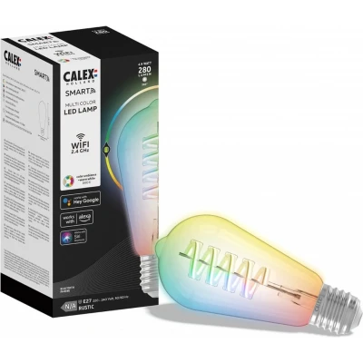 Afbeelding van Slimme lamp E27 Calex Smart Home Edison (4.9W, 280lm, 1800K, Dimbaar)
