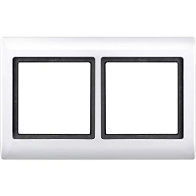 Afbeelding van Merten 400219 Afdekking Frame AquaDesign Polar wit