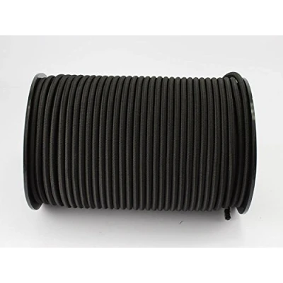 Afbeelding van monoflex 10 mm expandertouw m zwart rubberen touw dekzeiltouw spankabel zeil