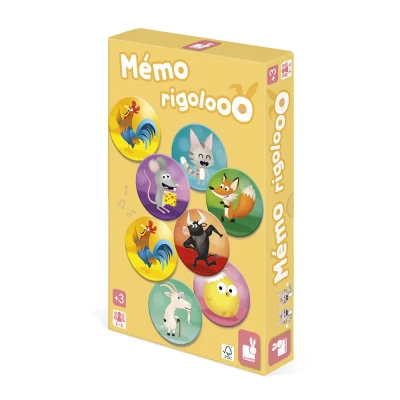 Afbeelding van Janod Spel memo Rigolooo